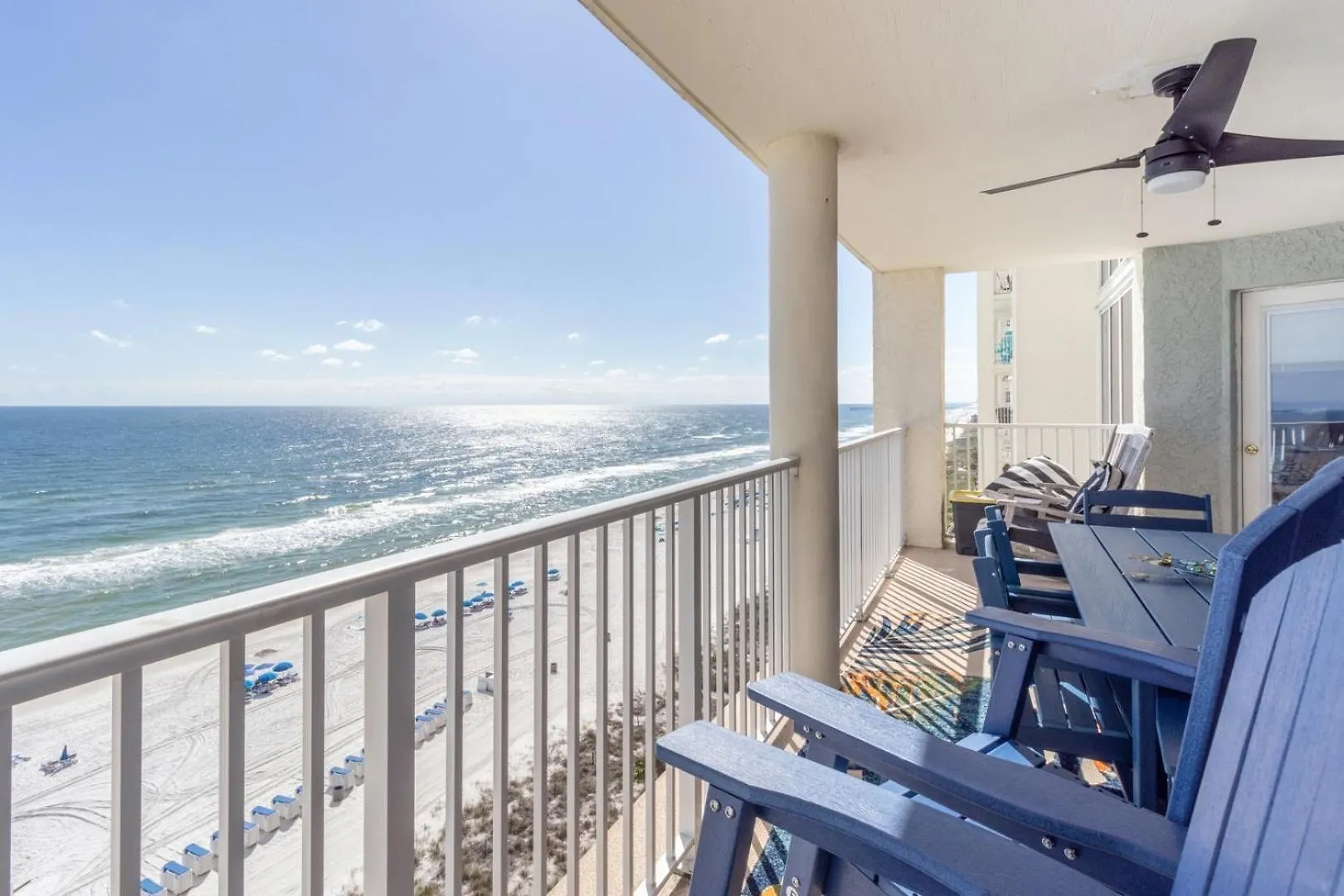 Gulf Front Private Balcony 2 Bed 2 Bath Luxury Apartman Panama City Beach Amerikai Egyesült Államok