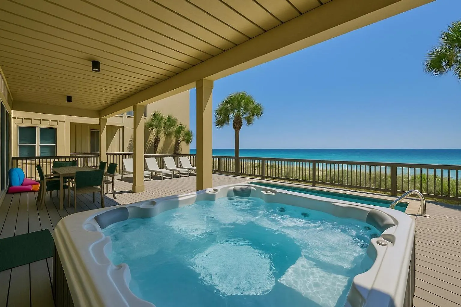 Gulf Front Private Balcony 2 Bed 2 Bath Luxury Apartman Panama City Beach