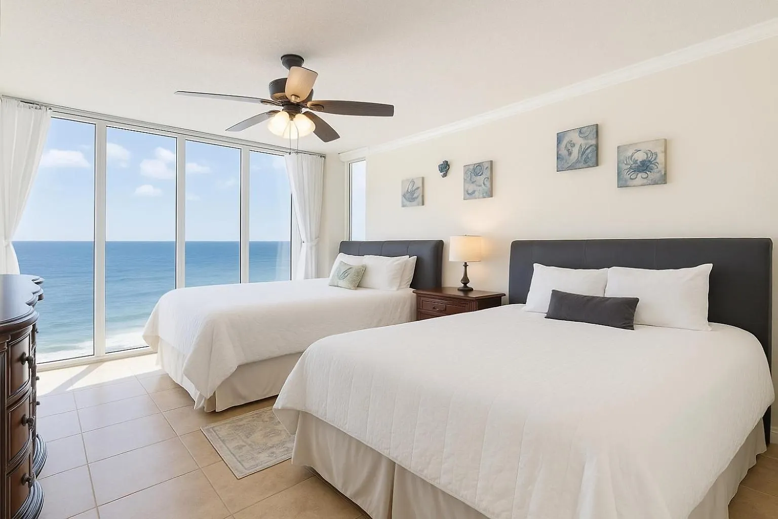 Gulf Front Private Balcony 2 Bed 2 Bath Luxury Apartman Panama City Beach