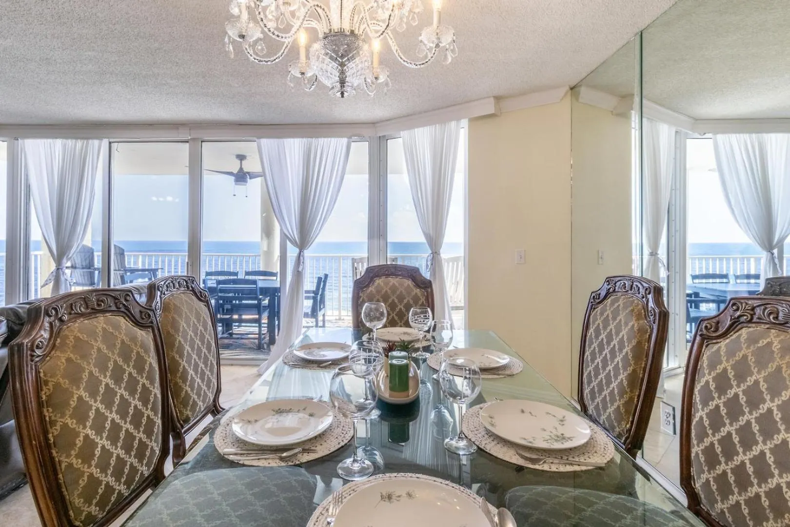 Gulf Front Private Balcony 2 Bed 2 Bath Luxury Apartment Panama City Beach