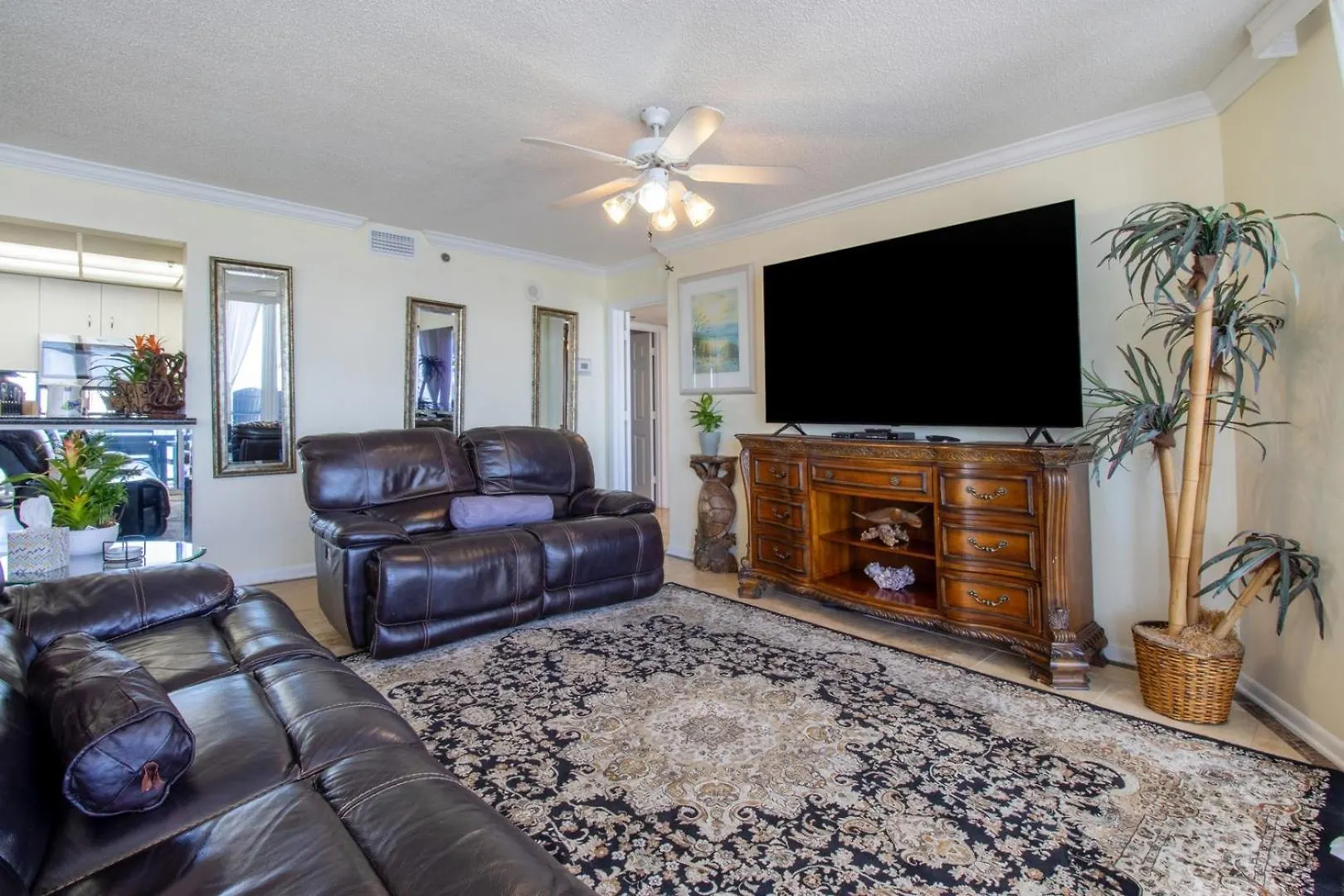 Gulf Front Private Balcony 2 Bed 2 Bath Luxury Apartment Panama City Beach